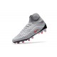 Nike Magista Obra 2 FG ACC Air Max Chaussures Football Pour Homme - Gris Cool Rouge Noir