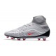 Nike Magista Obra 2 FG ACC Air Max Chaussures Football Pour Homme - Gris Cool Rouge Noir