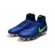 Crampons De Foot Nike Magista Obra 2 FG ACC Bleu Vert