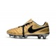 Nike Tiempo Legend VII FG - Chaussures de Football pour Hommes Totti X Roma Or Noir