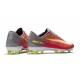 Chaussures de Foot Nike Mercurial Vapor XI FG Rose Gris Jaune