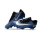 Chaussures de Foot Nike Mercurial Vapor XI FG Bleu Blanc Noir