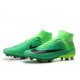 2017 Chaussures de Football Nike Mercurial Superfly V FG - Noir Vert