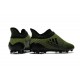 Adidas X 17+ Purespeed FG - Chaussures de Foot pour Hommes Vert Foncé Noir