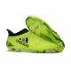 Adidas X 17+ Purespeed FG - Chaussures de Foot pour Hommes Vert Noir