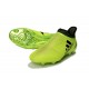 Adidas X 17+ Purespeed FG - Chaussures de Foot pour Hommes Vert Noir