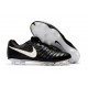 Chaussure de Football Nike Tiempo Legend FG - Noir Blanc