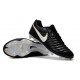 Chaussure de Football Nike Tiempo Legend FG - Noir Blanc