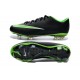 Chaussures De Foot Hommes - Nike Mercurial Vapor X FG - Vert Noir