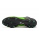 Chaussures de Foot Pas Cher Nike Mercurial Superfly V FG - Noir Vert