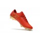 Nouveau Chaussures de Foot Nike Mercurial Vapor 11 FG CR7 Or Rouge