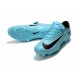 Nouveau Chaussures de Foot Nike Mercurial Vapor 11 FG Bleu Noir