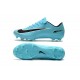 Nouveau Chaussures de Foot Nike Mercurial Vapor 11 FG Bleu Noir