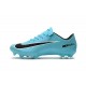 Nouveau Chaussures de Foot Nike Mercurial Vapor 11 FG Bleu Noir