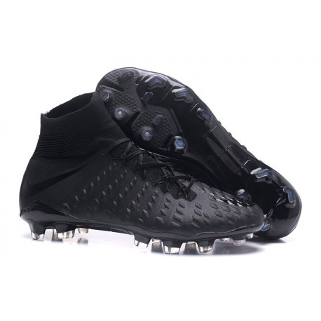 Chaussure Hypervenom Phantom III ACC DF FG pour Hommes Tout Noir