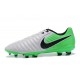 Nike Tiempo Legend VII FG - Chaussures de Football pour Hommes Blanc Vert Noir