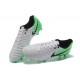 Nike Tiempo Legend VII FG - Chaussures de Football pour Hommes Blanc Vert Noir