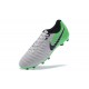 Nike Tiempo Legend VII FG - Chaussures de Football pour Hommes Blanc Vert Noir