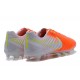 Nike Tiempo Legend VII FG - Chaussures de Football pour Hommes Orange Blanc