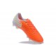 Nike Tiempo Legend VII FG - Chaussures de Football pour Hommes Orange Blanc