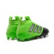 Nouvelles Crampons Foot Adidas Ace17+ Purecontrol FG/AG Vert Noir Argenté