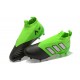 Nouvelles Crampons Foot Adidas Ace17+ Purecontrol FG/AG Vert Noir Argenté
