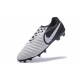 Nike Tiempo Legend VII FG - Chaussures de Football pour Hommes Noir Blanc