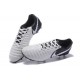 Nike Tiempo Legend VII FG - Chaussures de Football pour Hommes Noir Blanc