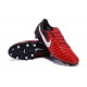 Nike Tiempo Legend VII FG - Chaussures de Football pour Hommes Rouge Noir Blanc