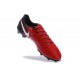 Nike Tiempo Legend VII FG - Chaussures de Football pour Hommes Rouge Noir Blanc