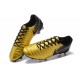 Nike Tiempo Legend VII FG - Chaussures de Football pour Hommes Or Noir