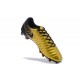 Nike Tiempo Legend VII FG - Chaussures de Football pour Hommes Or Noir