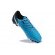 Nike Tiempo Legend VII FG - Chaussures de Football pour Hommes Bleu Blanc Noir