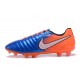 Nike Tiempo Legend VII FG - Chaussures de Football pour Hommes Bleu Orange