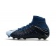 Chaussure Hypervenom Phantom III ACC DF FG pour Hommes Noir Bleu