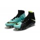 Chaussure Hypervenom Phantom III ACC DF FG pour Hommes Aqua Blanc Volt