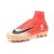 2017 Chaussures de Football Nike Mercurial Superfly V FG - Rouge Or Noir