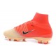2017 Chaussures de Football Nike Mercurial Superfly V FG - Rouge Or Noir