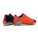 Nouveau Nike Crampons Hypervenom Phantom III FG Orange Bleu Argent