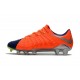 Nouveau Nike Crampons Hypervenom Phantom III FG Orange Bleu Argent