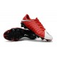 Nouveau Nike Crampons Hypervenom Phantom III FG Rouge Blanc Noir