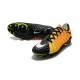 Nouveau Nike Crampons Hypervenom Phantom III FG Jaune Noir