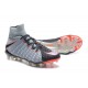 Chaussure Hypervenom Phantom III ACC DF FG pour Hommes Rising Fast Pack - Gris Noir Orange