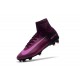 Chaussures de Foot Pas Cher Nike Mercurial Superfly V FG - Violet Noir