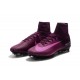 Chaussures de Foot Pas Cher Nike Mercurial Superfly V FG - Violet Noir