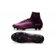 Chaussures de Foot Pas Cher Nike Mercurial Superfly V FG - Violet Noir