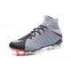 Chaussure Hypervenom Phantom III ACC DF FG pour Hommes Rising Fast Pack - Gris Noir Orange