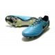 Chaussures De Football - Nike Magista Opus II FG - Bleu Volt Noir