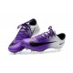 Nouveau Chaussures de Foot Nike Mercurial Vapor 11 FG Blanc Violet Noir