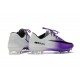 Nouveau Chaussures de Foot Nike Mercurial Vapor 11 FG Blanc Violet Noir